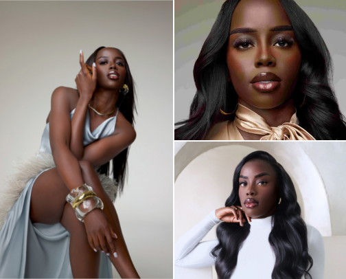 Golloria’s Darkest Shades!🤎🖤💋 cover photo collage