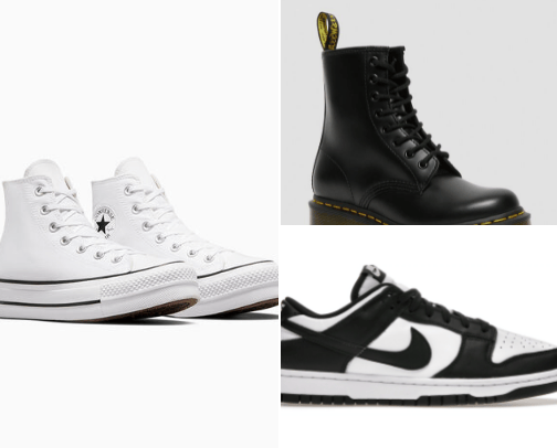 shoes cover photo collage
