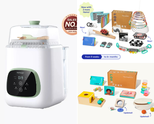 Favorite baby items cover photo collage