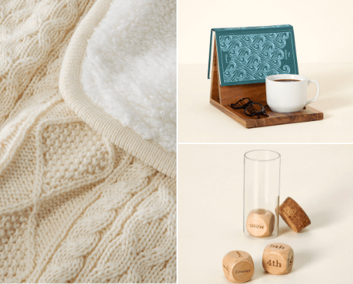 Cozy Night-In Gifts for Book and Movie Lovers cover photo collage