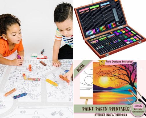 ✨ Creative Art Sets for Kids | Fun & Educational 🎨 cover photo collage