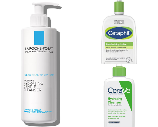 Skincare basics 🧴- create the perfect skincare routine!! cover photo collage