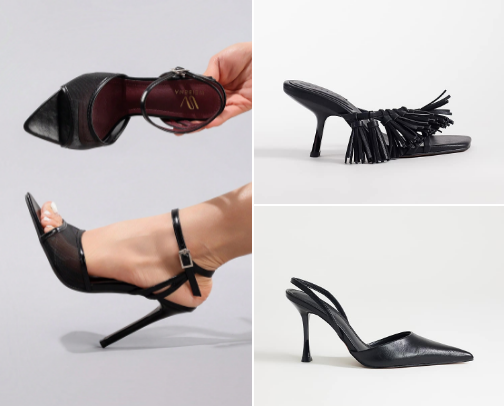 Heels that make your feet look GOOD! cover photo collage