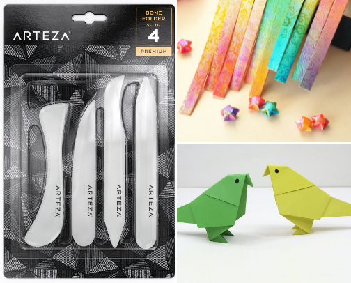 Origami Now: Modern Origami Paper, Supplies & Tutorials cover photo collage