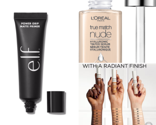 Best affordable drugstore makeup cover photo collage