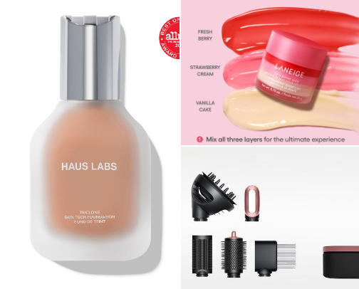 My favorite beauty recs cover photo collage