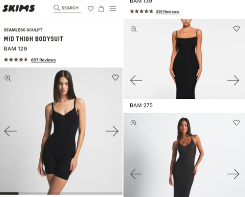 🤍My favorites from SKIMS 🤍 * cover photo collage