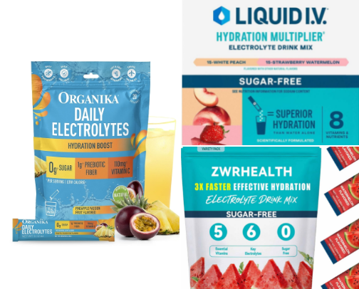 Nutrition & Hydration Essentials for Busy Moms cover photo collage