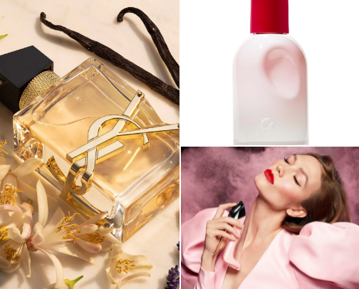 Fav perfumes cover photo collage