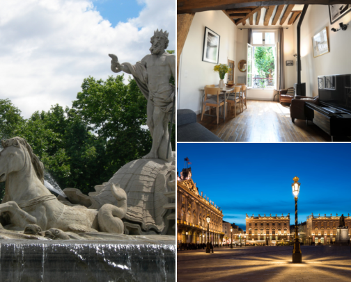 A memorable hotel stay worth considering, Slow Walks, Beautiful Squares & Little Hidden Discoveries Nancy, France cover photo collage