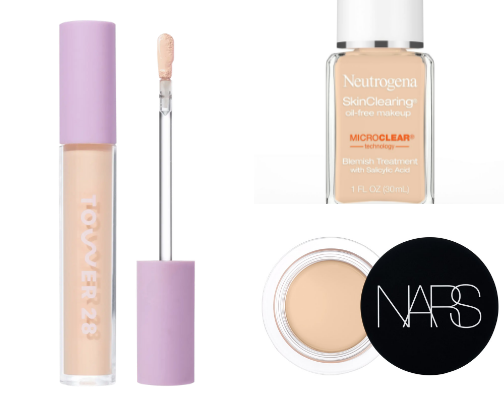 Makeup necessities for my acne-prone skin🤍 cover photo collage