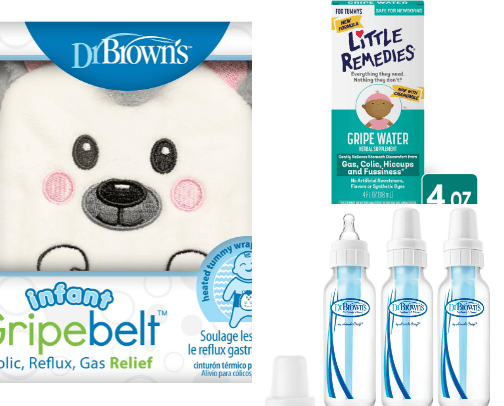 Great products for Colicky Babies cover photo collage