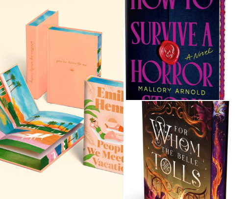 Books With Beautiful Edges cover photo collage