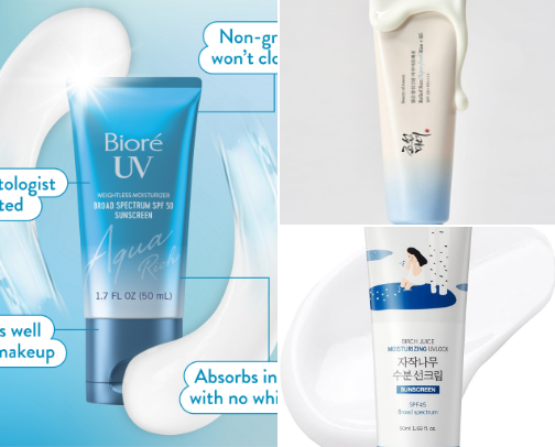 best asian sunscreens cover photo collage