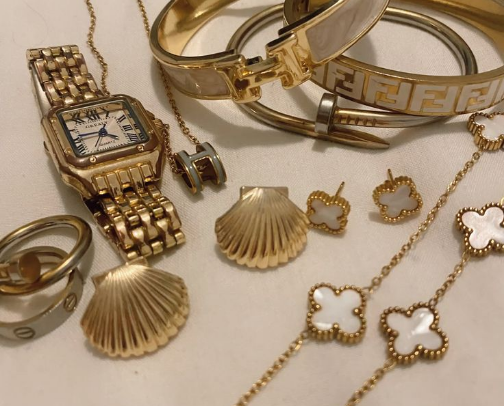 Glam Bits cover photo collage