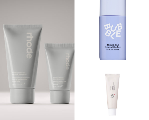 the best skincare for dry skin cover photo collage