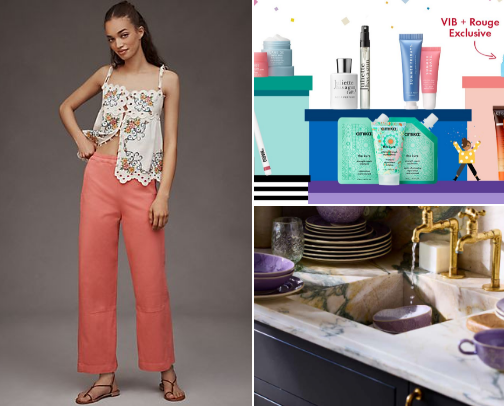 Anthropologie recommendations cover photo collage