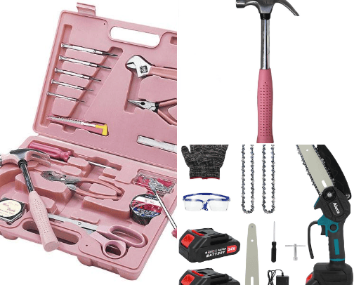 Tools aren't just for the boys cover photo collage