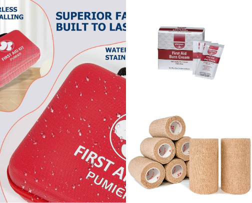 First Aid Kit Essentials: Must-Have Supplies for Every Home cover photo collage