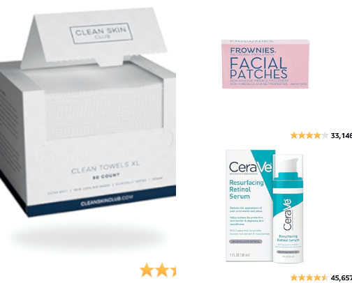 Skin Care cover photo collage