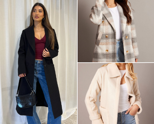 Woman’s jackets 🧥 cover photo collage