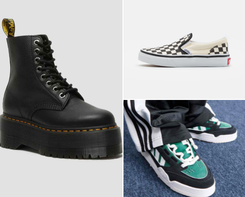 shoes cover photo collage