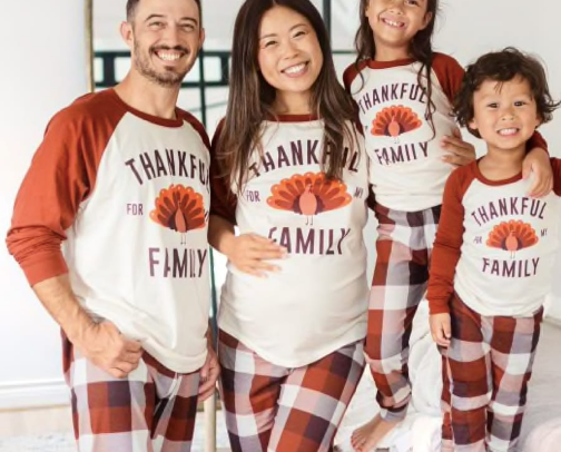 Cute Thanksgiving Outfit Ideas for Family Dinner & Photos cover photo collage