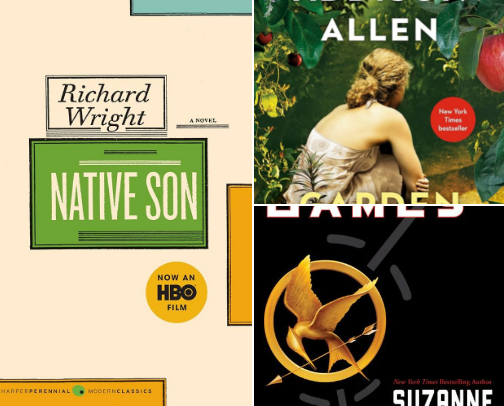 Books I could not put down.  Personal favorites cover photo collage