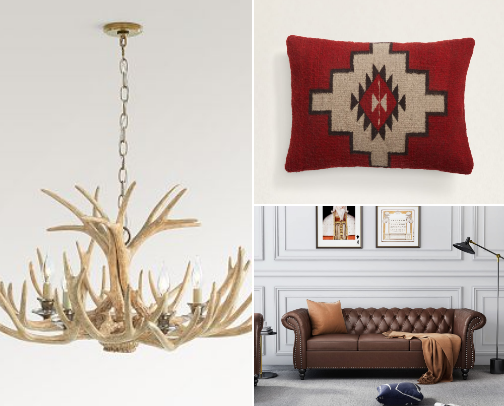 The Ultimate Lodge Aesthetic - Living Room cover photo collage