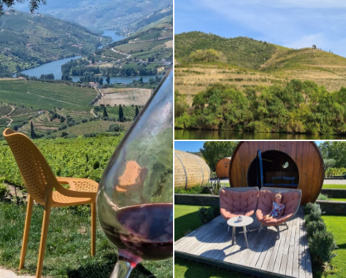 Top Wine Vacation in the Douro Valley Portugal cover photo collage