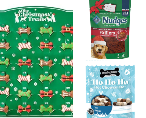 Dog Holiday Goodies cover photo collage