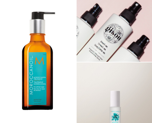 hair care essentials cover photo collage