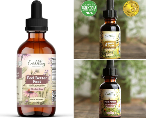 Our natural remedy medicine cabinet cover photo collage