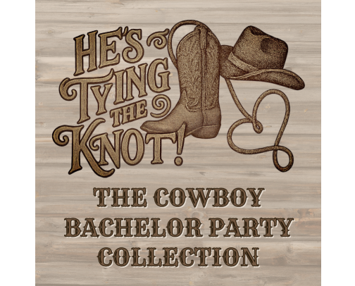 Cowboy Bachelor Party cover photo collage