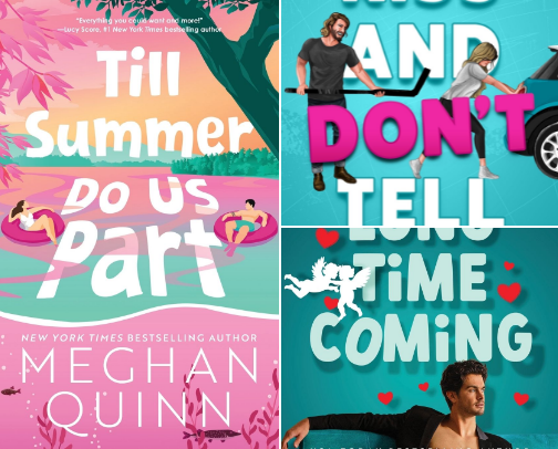My favorite book recs - for all the rom-com readers like me! cover photo collage