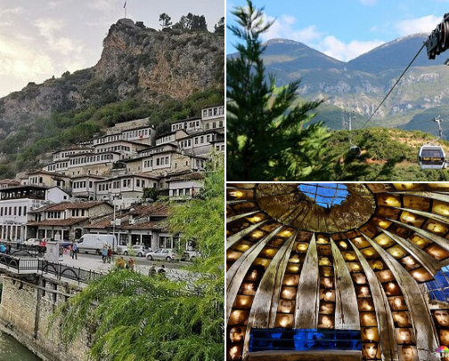 1 Week in Albania Itinerary cover photo collage