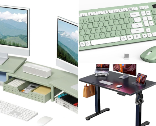 ✨ Work, But Make It Cute 💻💕 cover photo collage