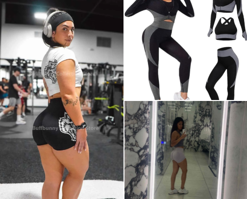 Gym wear cover photo collage