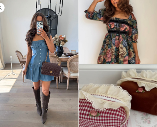 Fall Girly Essentials cover photo collage