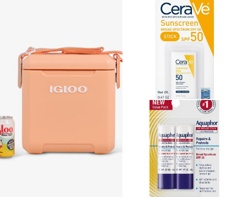 Beach Essentials 🏖️ cover photo collage