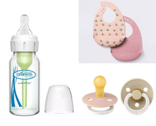 Baby essentials🍼 cover photo collage