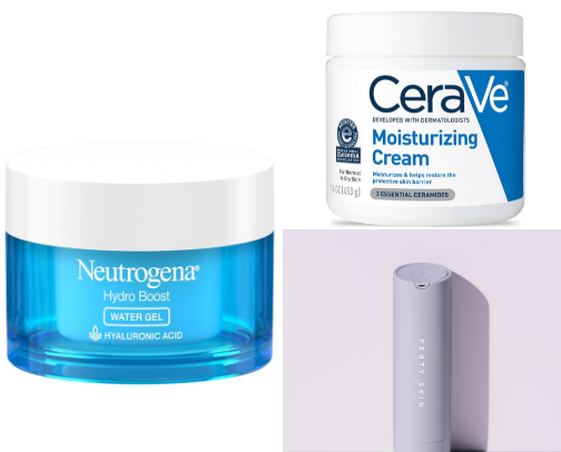 glow goals: moisturizers that make your skin look expensive!! cover photo collage