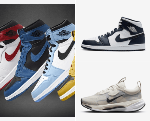 Sneakers cover photo collage