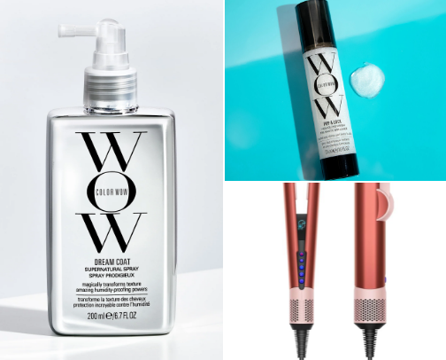 Hair care cover photo collage