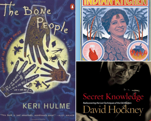 Eclectic picks from my home book library (which is huge) cover photo collage