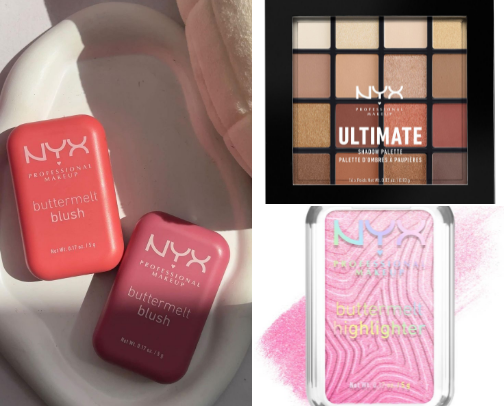 NYX MAKE UPS cover photo collage