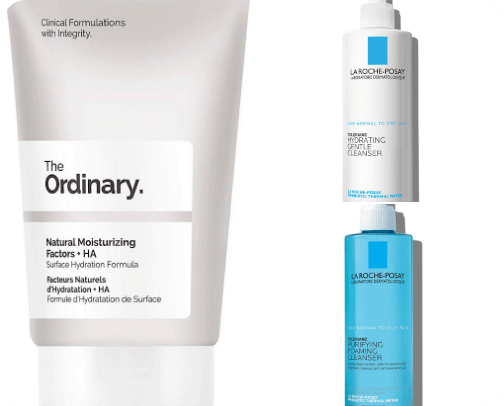 Skincare cover photo collage