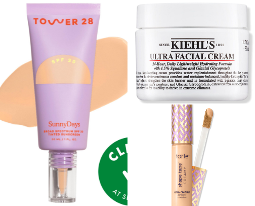 ECZEMA APPROVED ✔️ makeup & skincare favorites cover photo collage