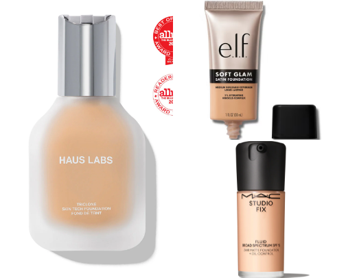 Best foundations for dry skin cover photo collage