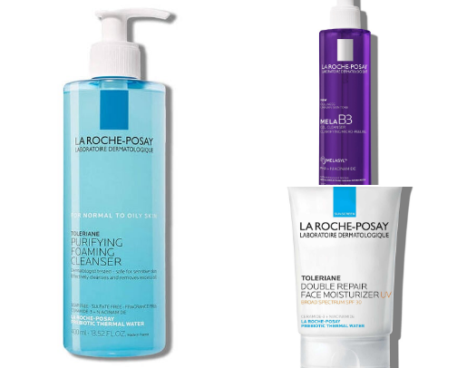 Fav skincare products for combination to oily skin! cover photo collage